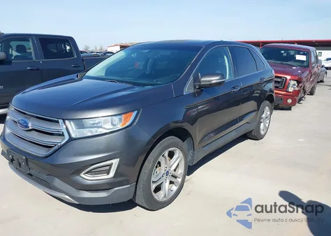 2018 Ford Edge Titanium z USA, uszkodzony, nr VIN 2FMPK3K94JBB45219